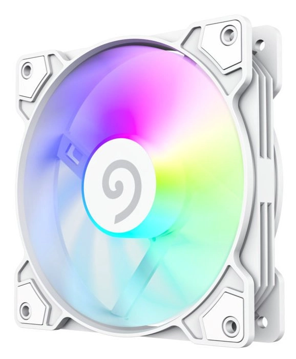 Gamemax FN12A-S5-W oq korpus ventilyatori, White arzon