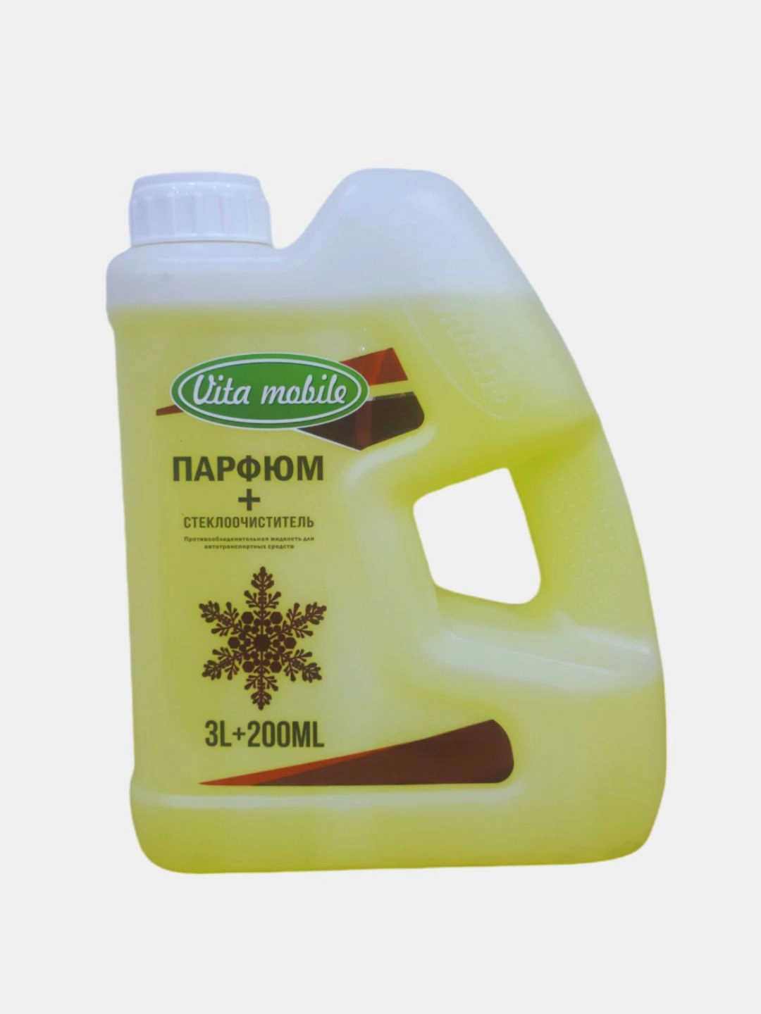Ароматизированный стеклоочиститель VITA MOBILE -20 +60* незамерзайка+парфюм, 3.2 л Желтый купить