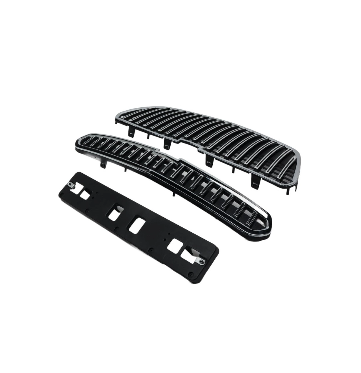 Облицовка бампера для Спарк в стиле Maybach никел купить