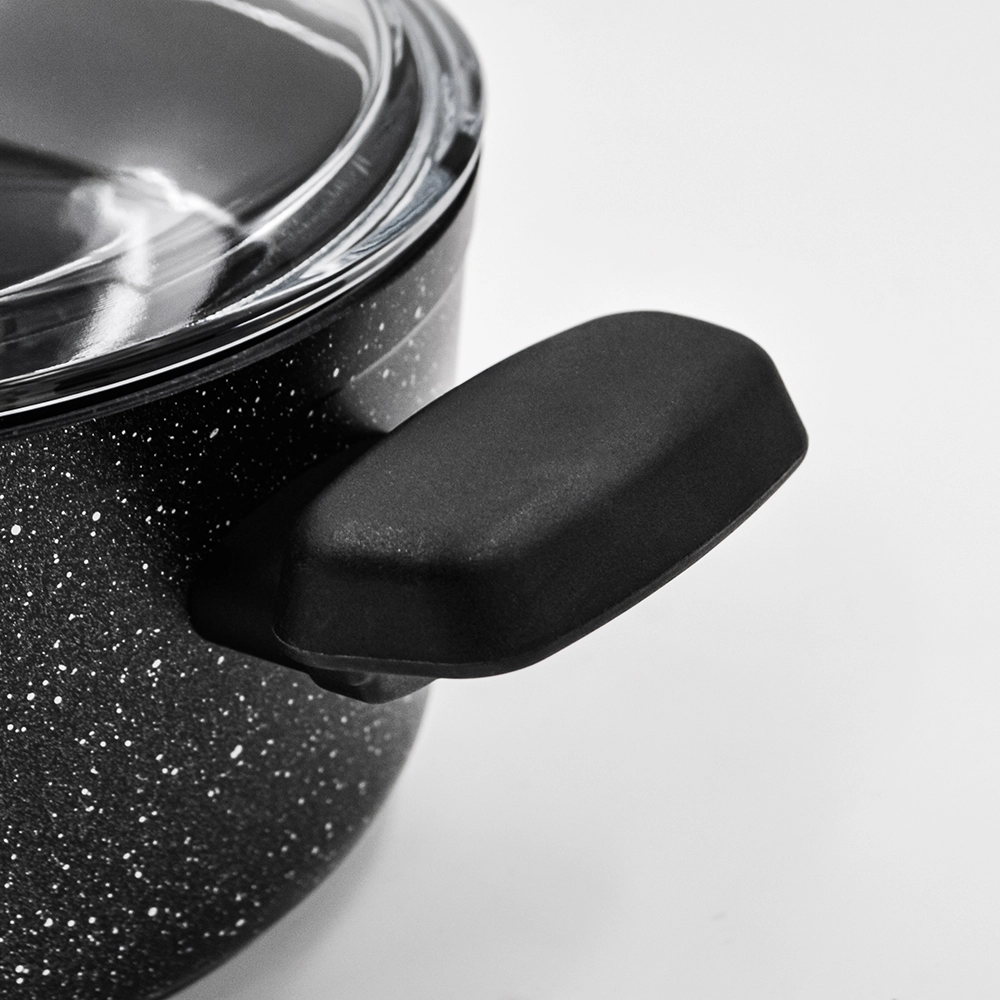 Кастрюля Korkmaz Ornella 20 см 3,0 л (A1341) алюминиевая антипригарная в Узбекистане