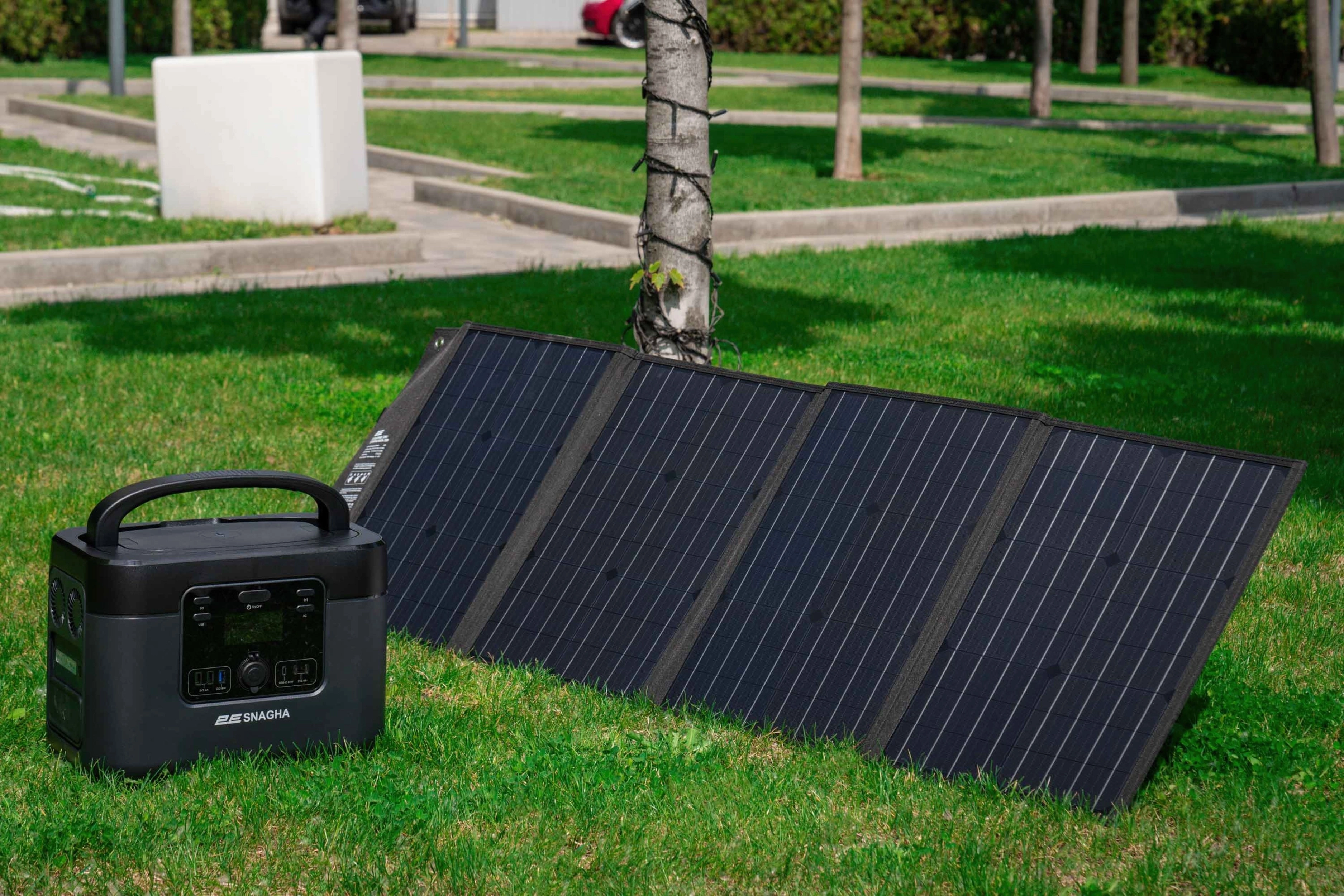 Портативная солнечная панель 2E 120W (2E-LSFC-120) - фото №10 Портативная солнечная панель 2E 120W (2E-LSFC-120) с фото