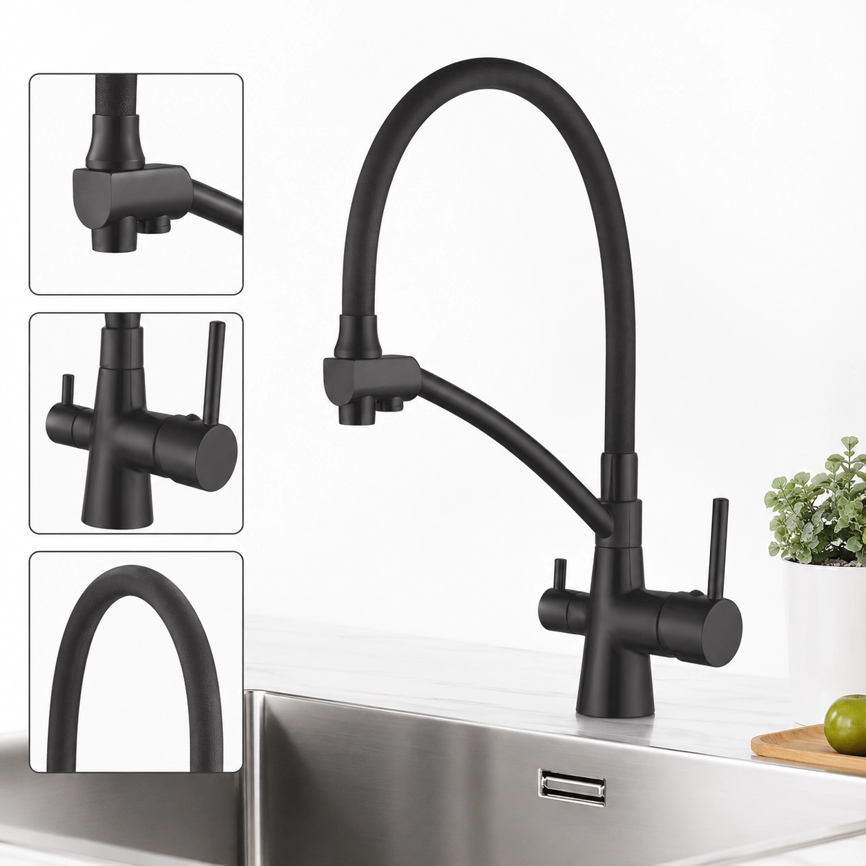 Смеситель для кухни Emerich 4855B-2 недорого