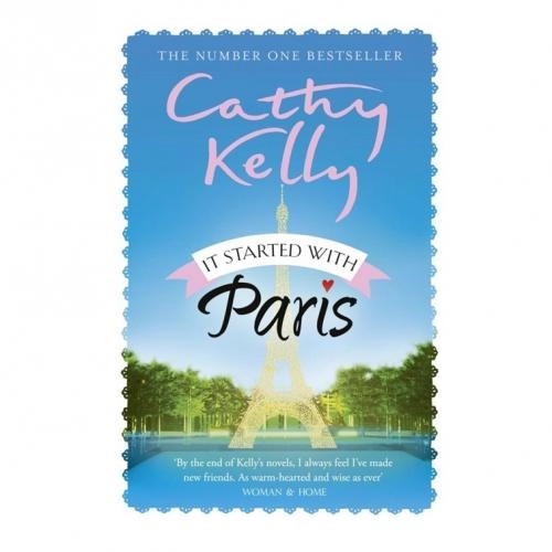 Cathy Kelly: It started with Paris (used) (blue cover) купить