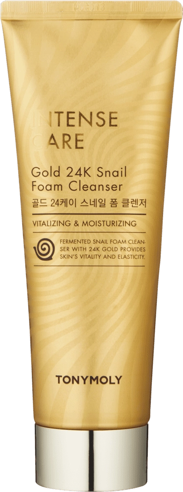 Intense Care Gold 24K Snail Foam Cleanser - YUZ YUVISH PENKASI O'zbekistonda
