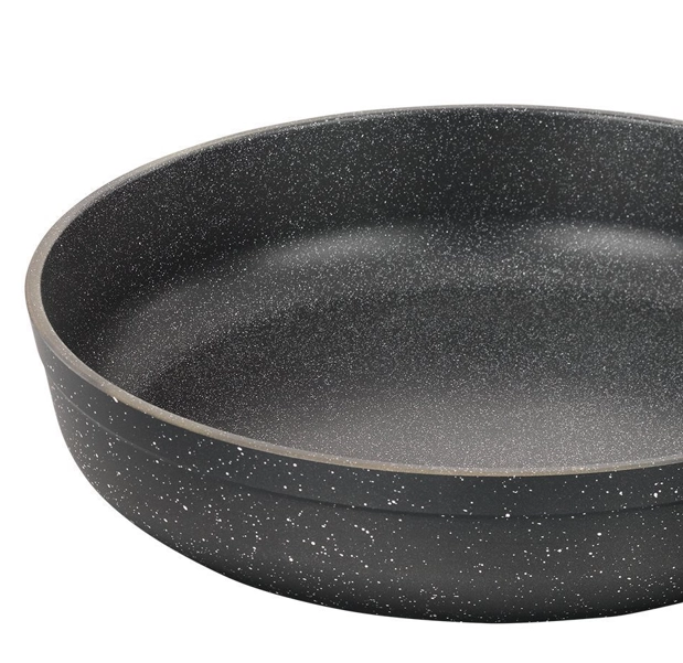 Сковорода Korkmaz Ornella 30 см 4 л (A1853) алюминиевая, антипригарная , Black в Узбекистане