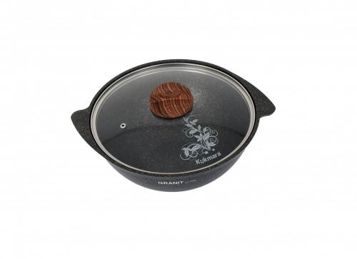 «Granit Ultra» turkumidan 3,5l Kukmara palov qozoni (Original, Blue) - rasm №2 «Granit Ultra» turkumidan 3,5l Kukmara palov qozoni (Original, Blue) sotib olish