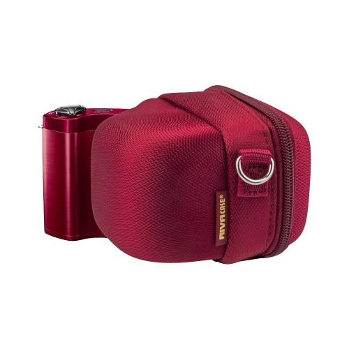 Rivacase 7117 Digital Case XS (Red) kamera g‘ilofi arzon