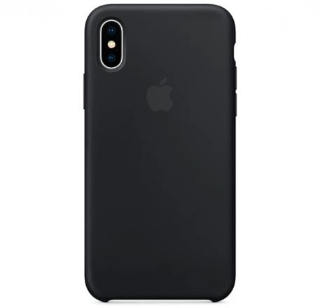 Чехол Silicone Case для iPhone X/XS, черный купить