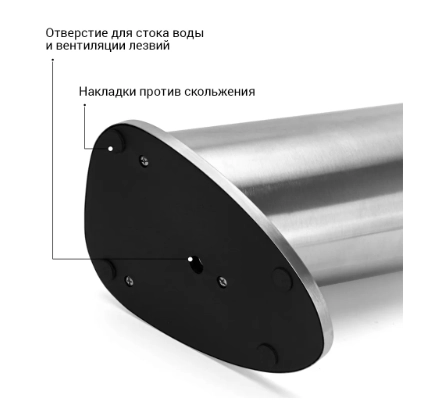 Набор ножей в металлической подставке 6 пр FISSMAN рассрочка