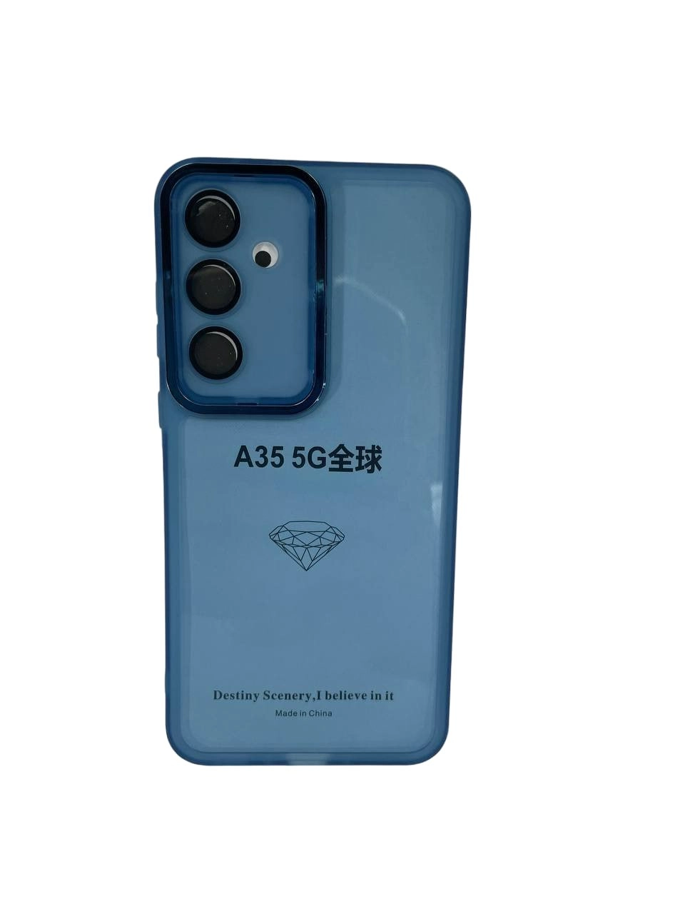 Samsung A35 ko'k rangli g'ilofi sotib olish