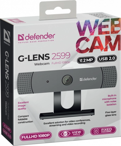 Веб-камера Defender G-lens 2599 онлайн