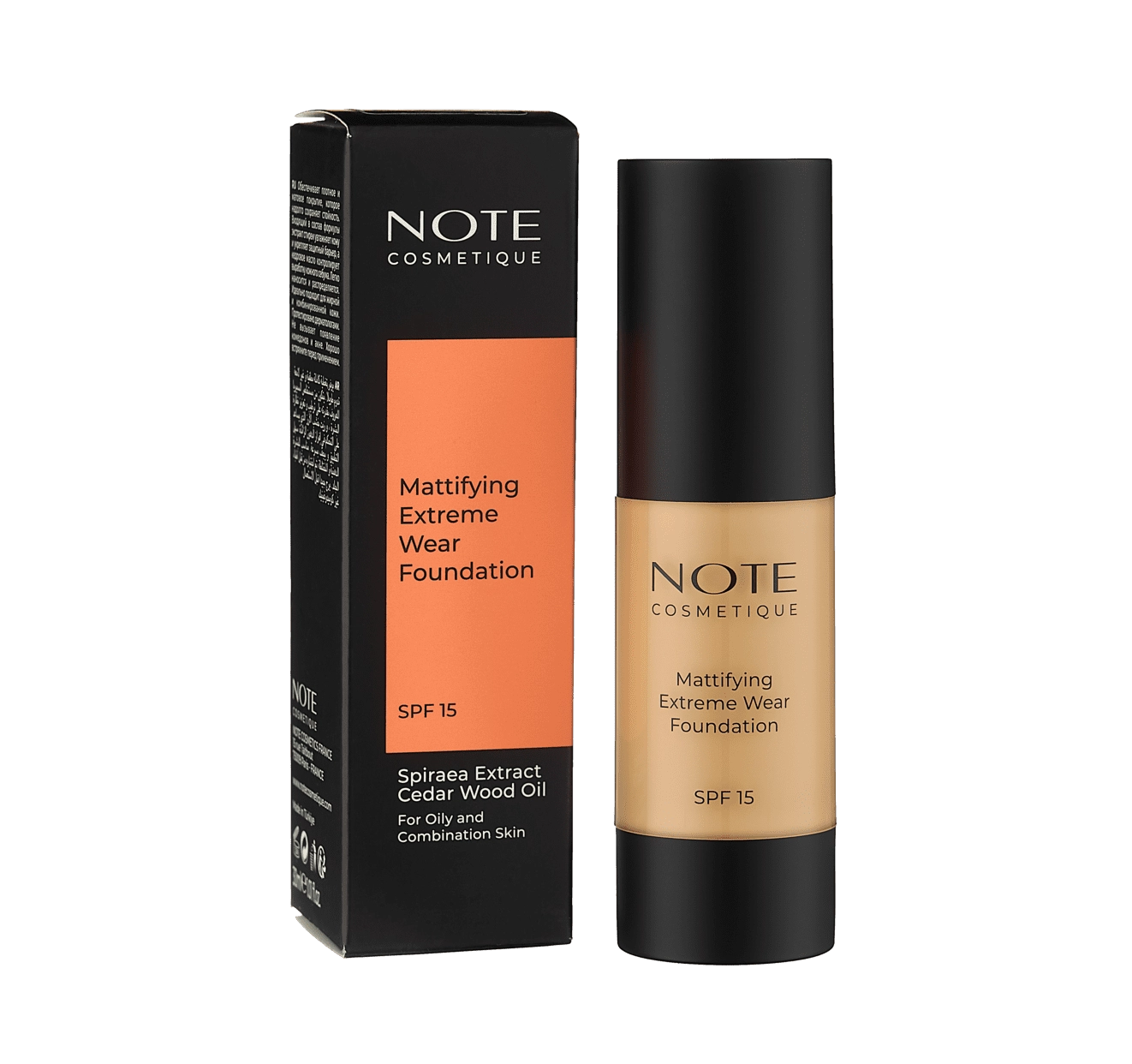 Тональный крем  NOTE MATTIFYING EXTREME WEAR FOUNDATION 03 SPF15 (30 мл) купить