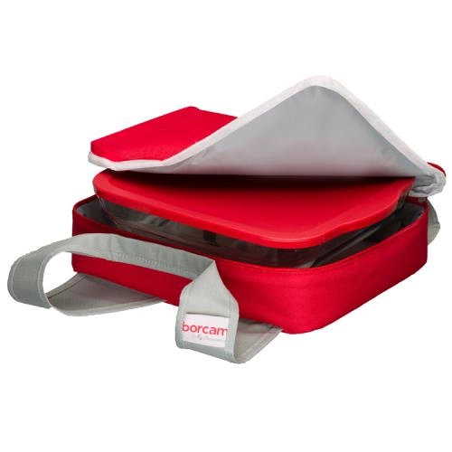 Pasabahce Borcam 59024 – sumkada yassi qopqoqli, 28x28sm pishiriq qolipi O'zbekistonda