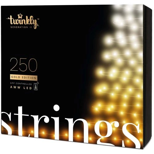Умная гирлянда Twinkly Strings 250 AWW LED в Узбекистане