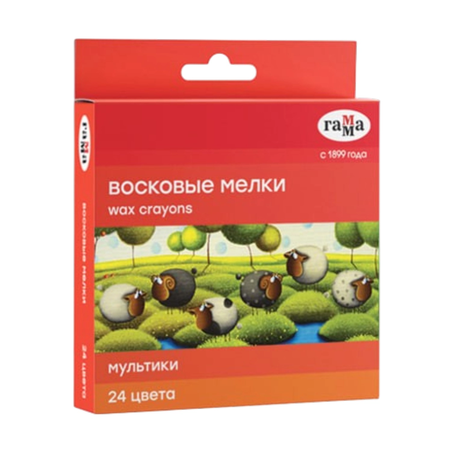 Gamma Karton uchun rangli bo&lsquo;rlar 24 dona (2131018_01_31) sotib olish