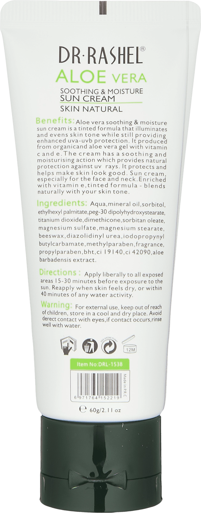 Aloe vera sun cream spf 50+ quyoshdan saqlovchi surtma arzon