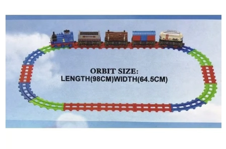 Железная дорога-конструктор Маленький Паровозик Томас поезд игрушка NT004 в Узбекистане