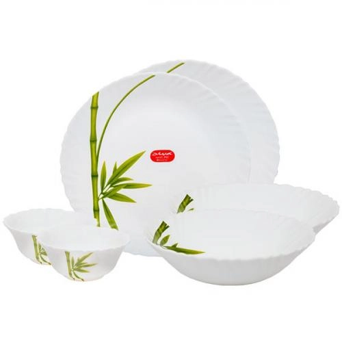 Столовый сервиз Diva La Opala Fluted Green(46 пред) недорого