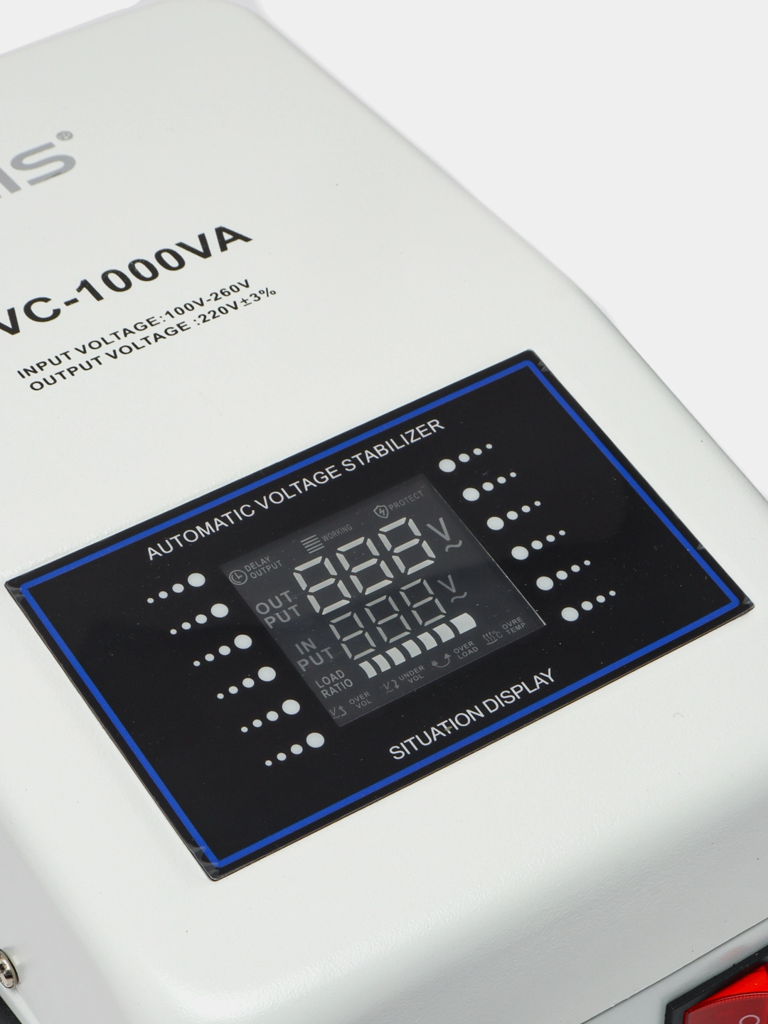 Devorqa o‘rnatiladigan RULLS SVC 1000VA kuchlanishni barqarorlashtirgich arzon