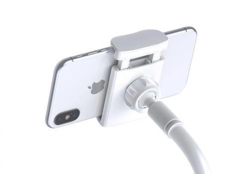 Держатель для телефона Baseus Unlimited Adjustment Lazy &mdash; Sky Gray (SULR-0G) недорого