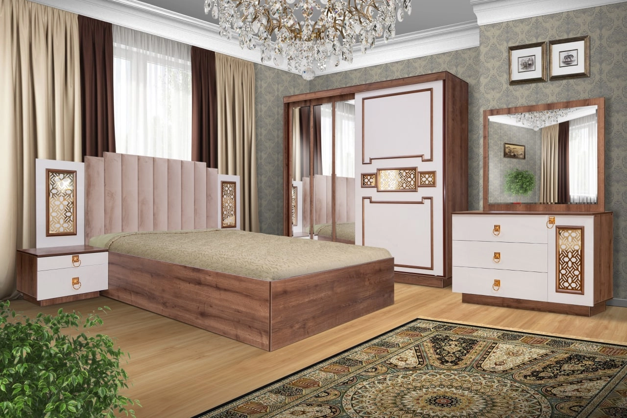 Yotoqxona mebellar to'plami SADAF sotib olish