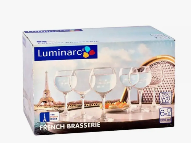Набор бокалов Luminarc French Brasserie 280 мл 6 шт (H8170) онлайн