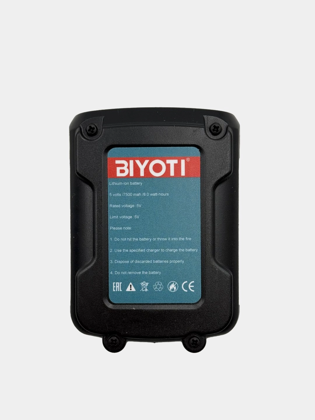 BIYOTI BYT-BA03 5 V lazer darajalari uchun akkumulyator (2-2523) O'zbekistonda