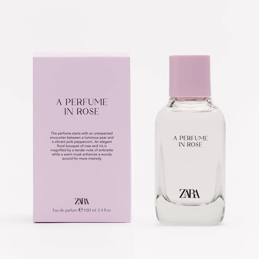 Zara A PERFUME IN ROSE 100 ML— ayollar uchun atir O'zbekistonda