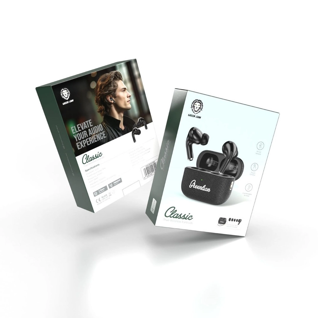 Беспроводные наушники Green Lion Classic True Wireless Earbuds черный недорого