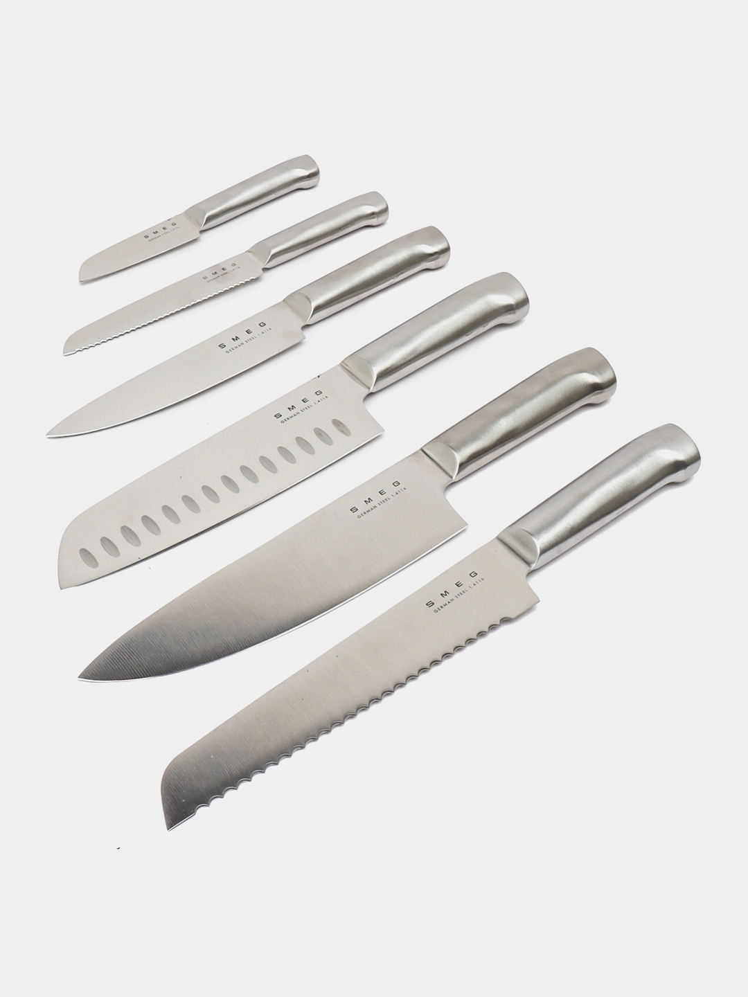Набор ножей Smeg CC002430-001 белый (6 шт) в Узбекистане