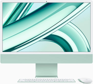 Моноблок Apple iMac 24 4K, M3 (8 ядер) 16/1TB (silver, yellow, orange, pink, purple, green, blue) цена