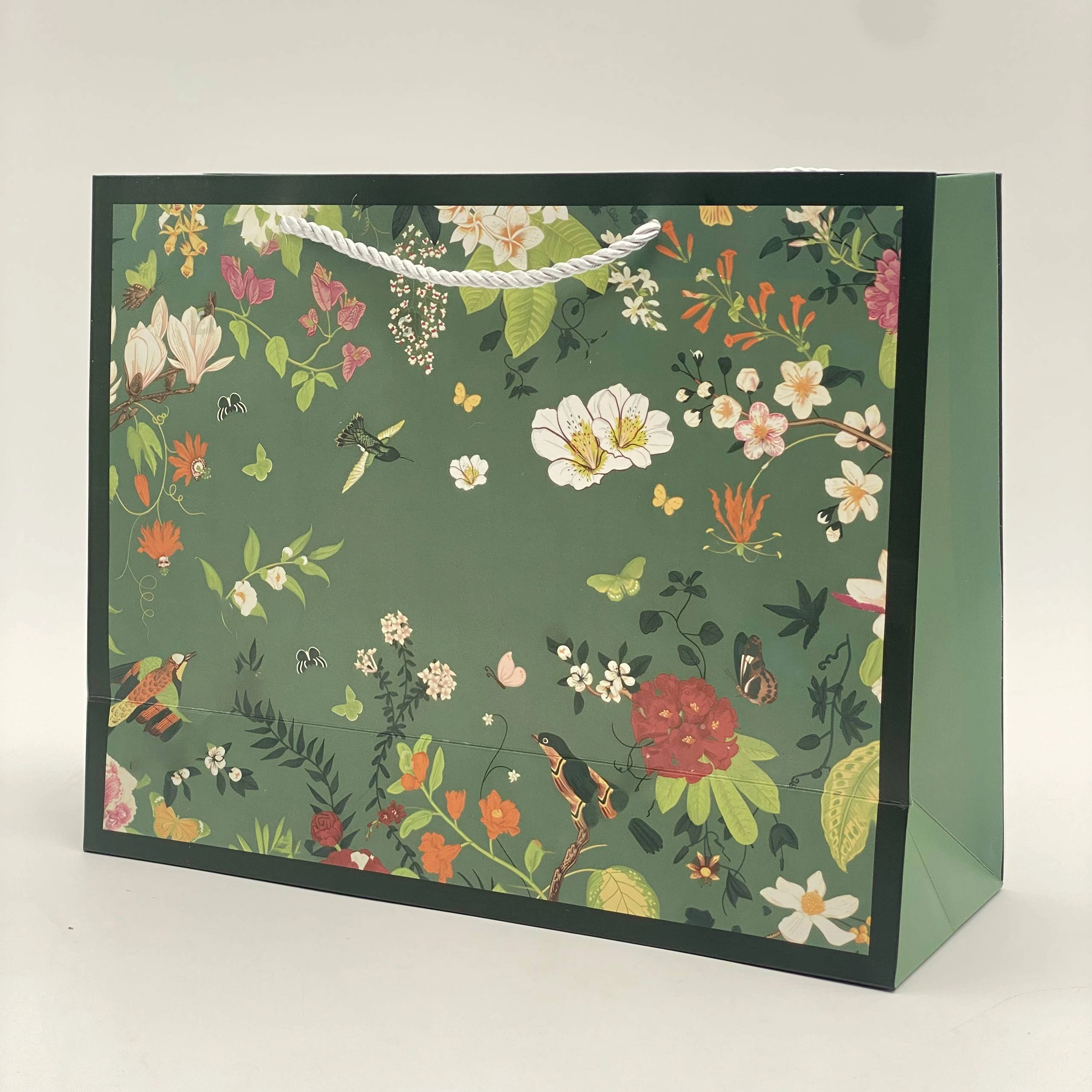 Подарочный пакет горизонтальный 32x25x11.5 см HD-8085L (большой) купить