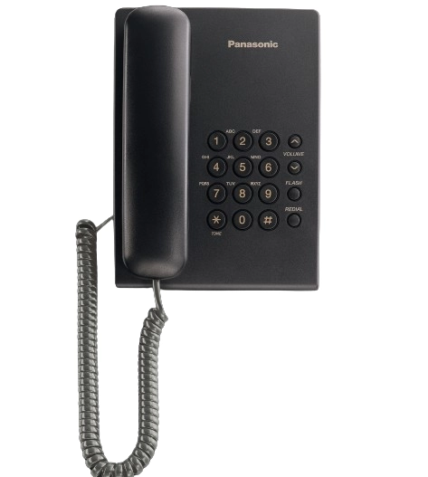 Panasonic KX-TS500MX qora simli telefoni sotib olish