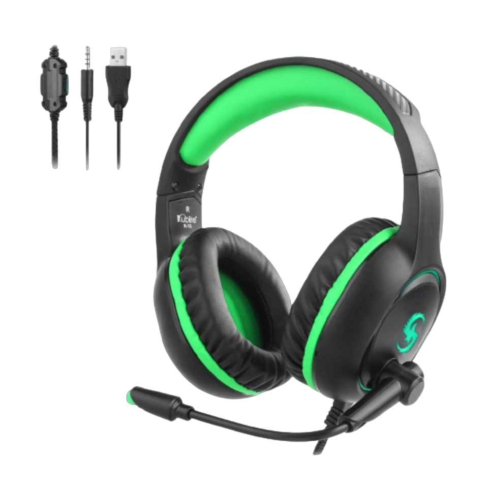 Проводные наушники Kubite K13 LED купить