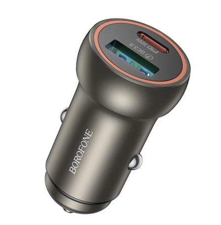 Borofone BZ32B qora avtomobil zaryadlovchi qurilmasi sotib olish