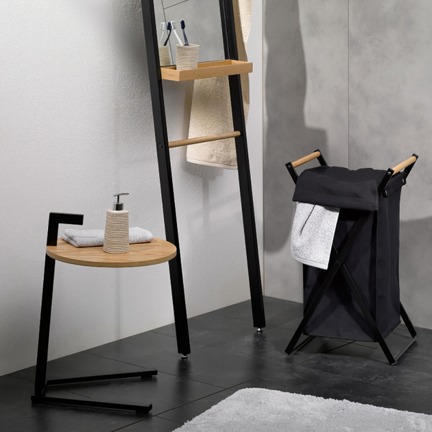 Kela Oak 24262, 30L hajmdagi kir yuvish savati va sochiq ushlagich O'zbekistonda