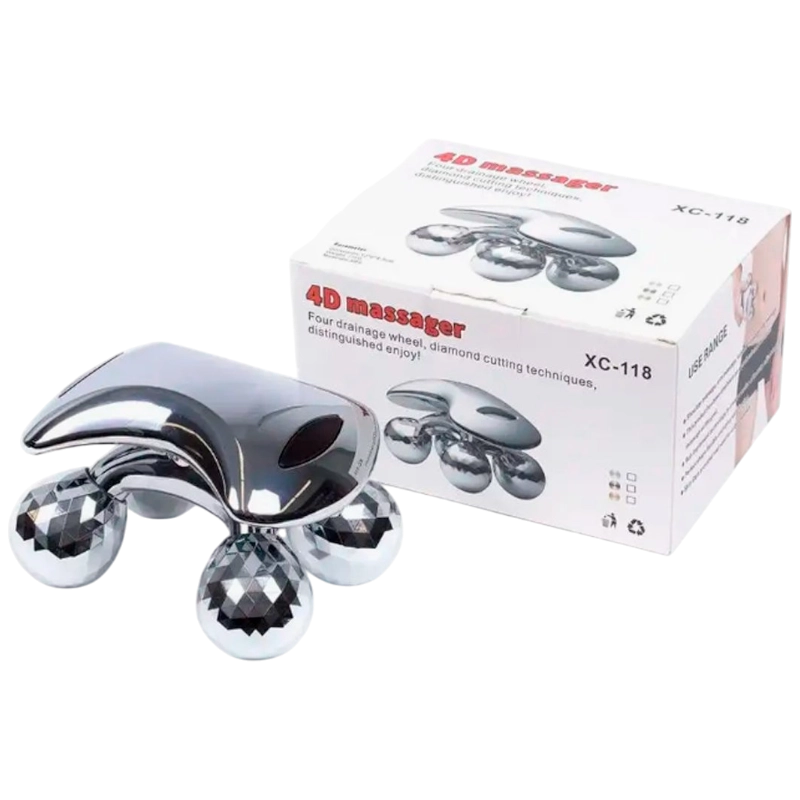 4D массажёр, лимфодренажное устройство для тела и лица купить