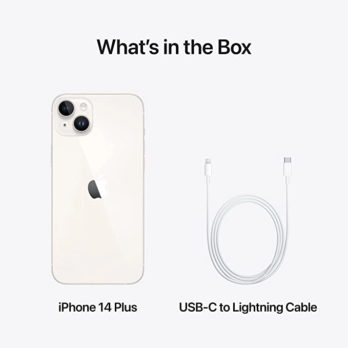 Смартфон Apple iPhone 14 Plus 128 GB Starlight цена