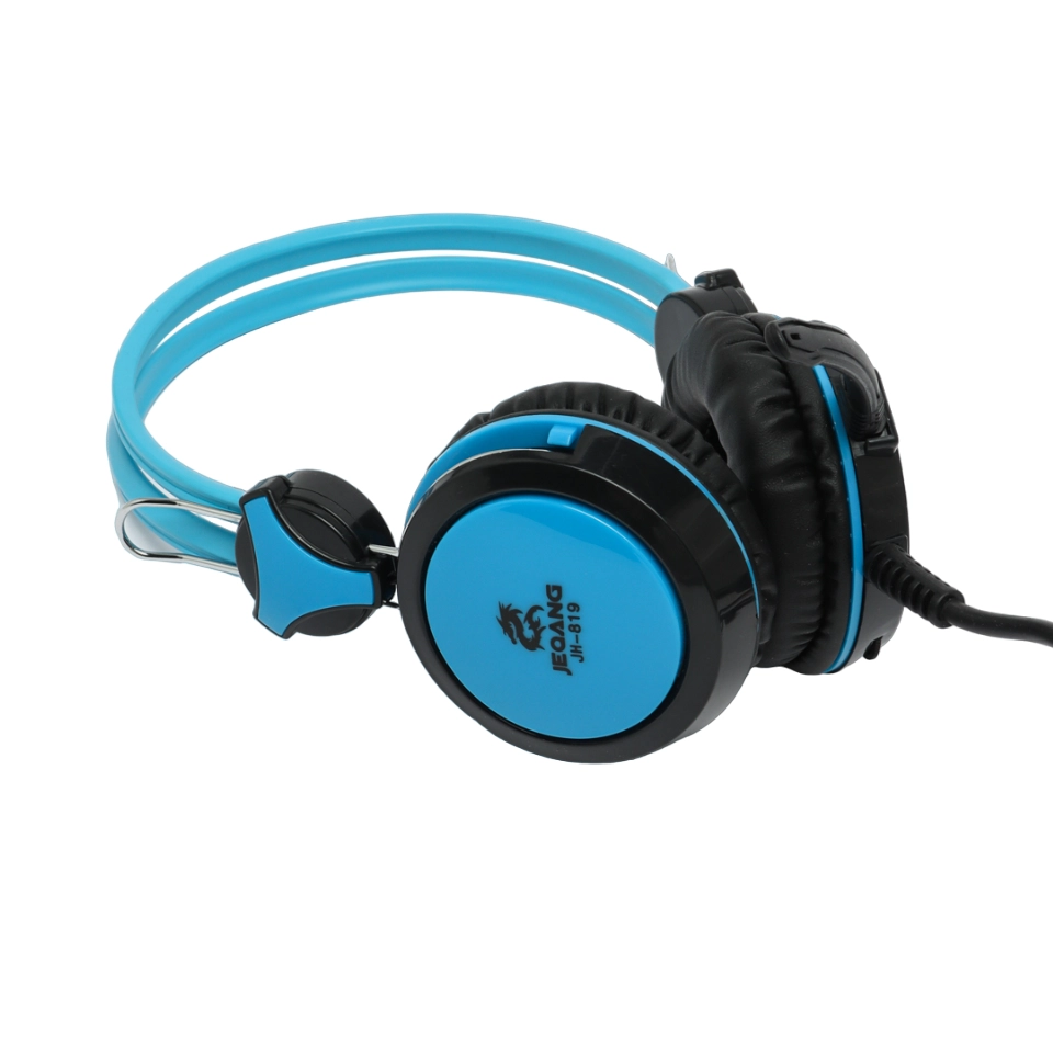 Проводные наушники Kubite T590 синий недорого