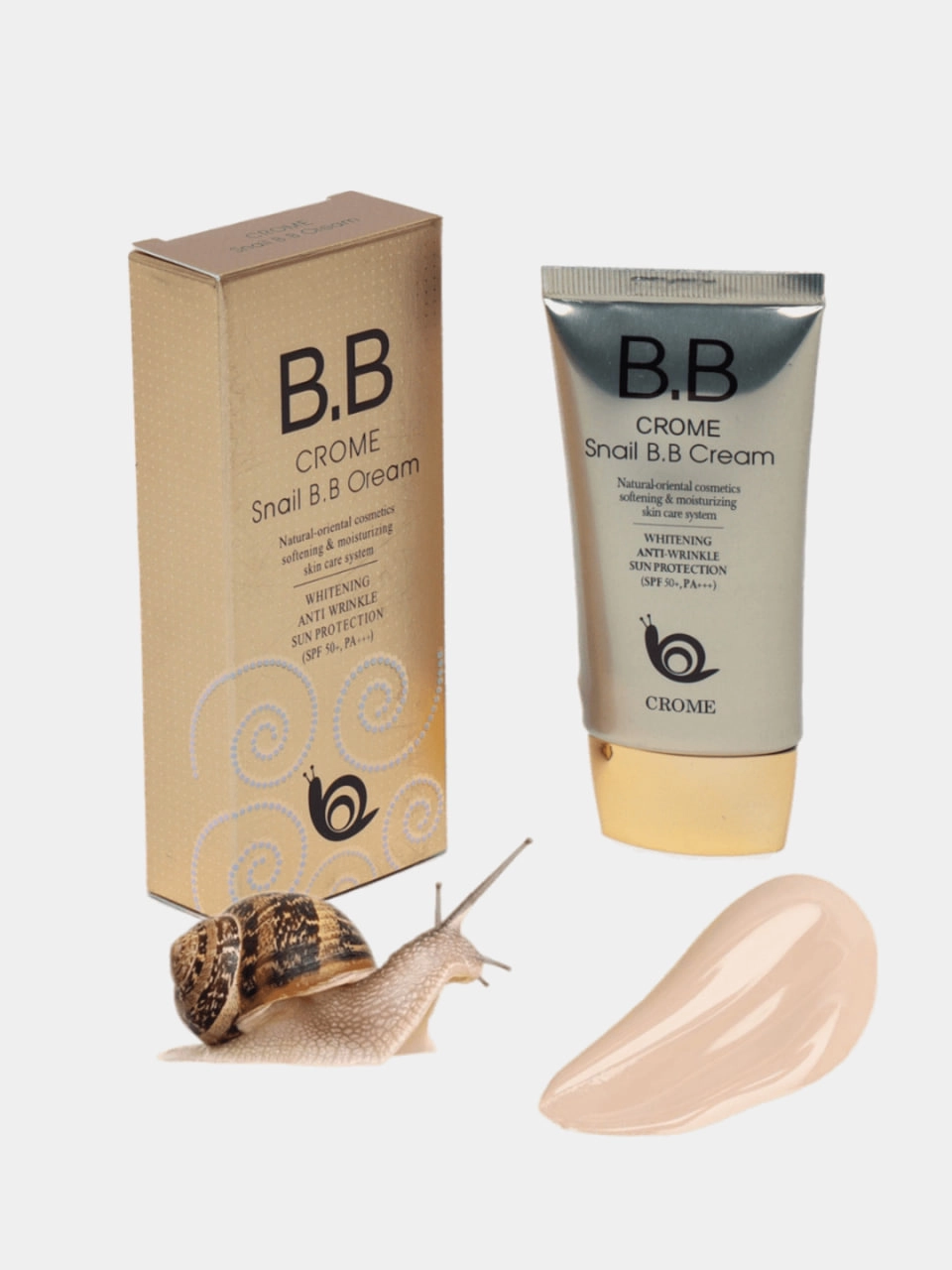 Crome   BB Cream snail  50ml    tonal kremi O'zbekistonda
