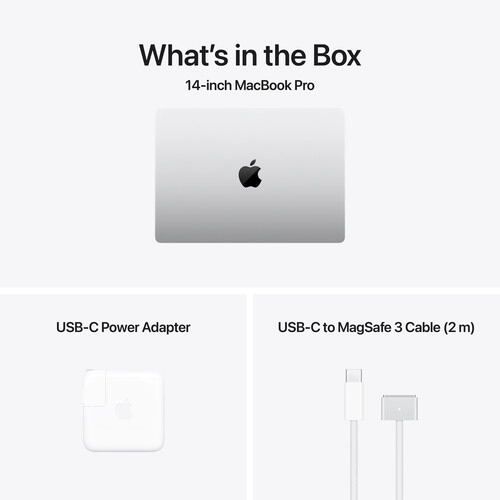 Ноутбук Apple MacBook Pro 14 M4 16GB/512GB Silver - фото №5 Ноутбук Apple MacBook Pro 14 M4 16GB/512GB Silver онлайн