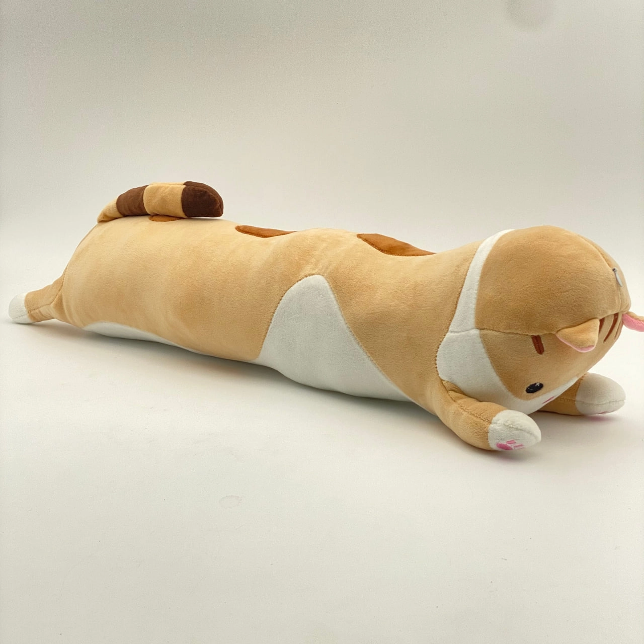 "Mushuk Baton" sariq 50 sm yumshoq o'yinchoq arzon