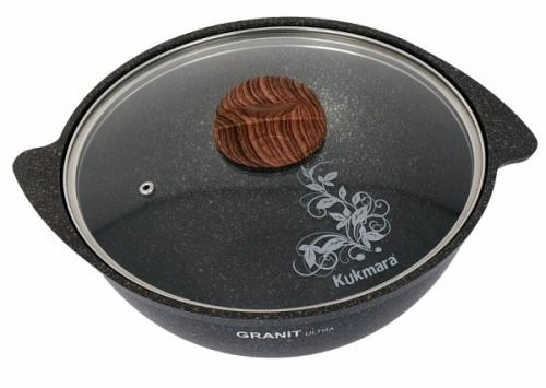 Казан для плова Kukmara 4,5л  линия Granit Ultra (Original, Blue) недорого
