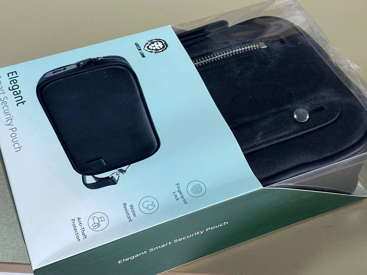 Green Lion Elegant Smart Security Pouch sumkasi arzon