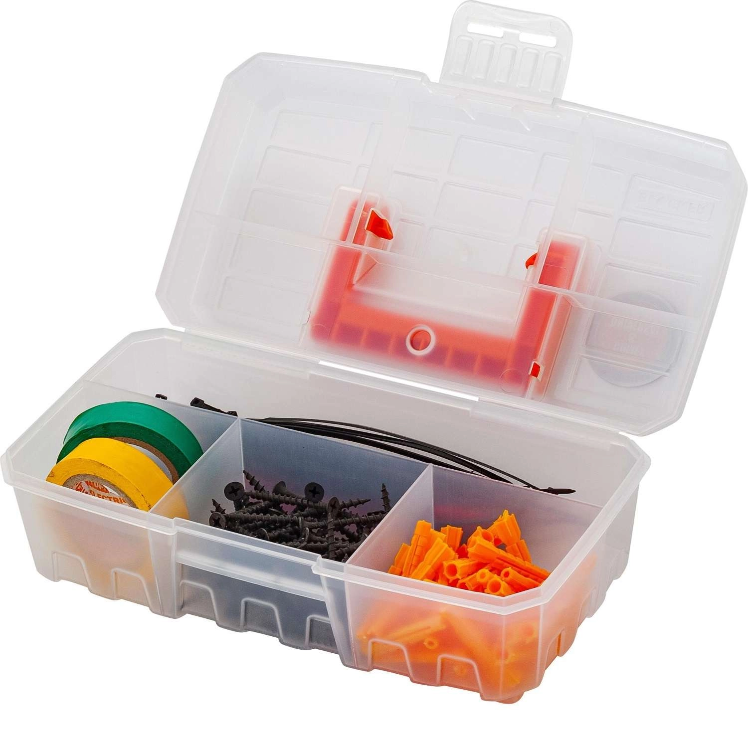 Бокс для хранения Blocker Techniker 9 прозрачный недорого