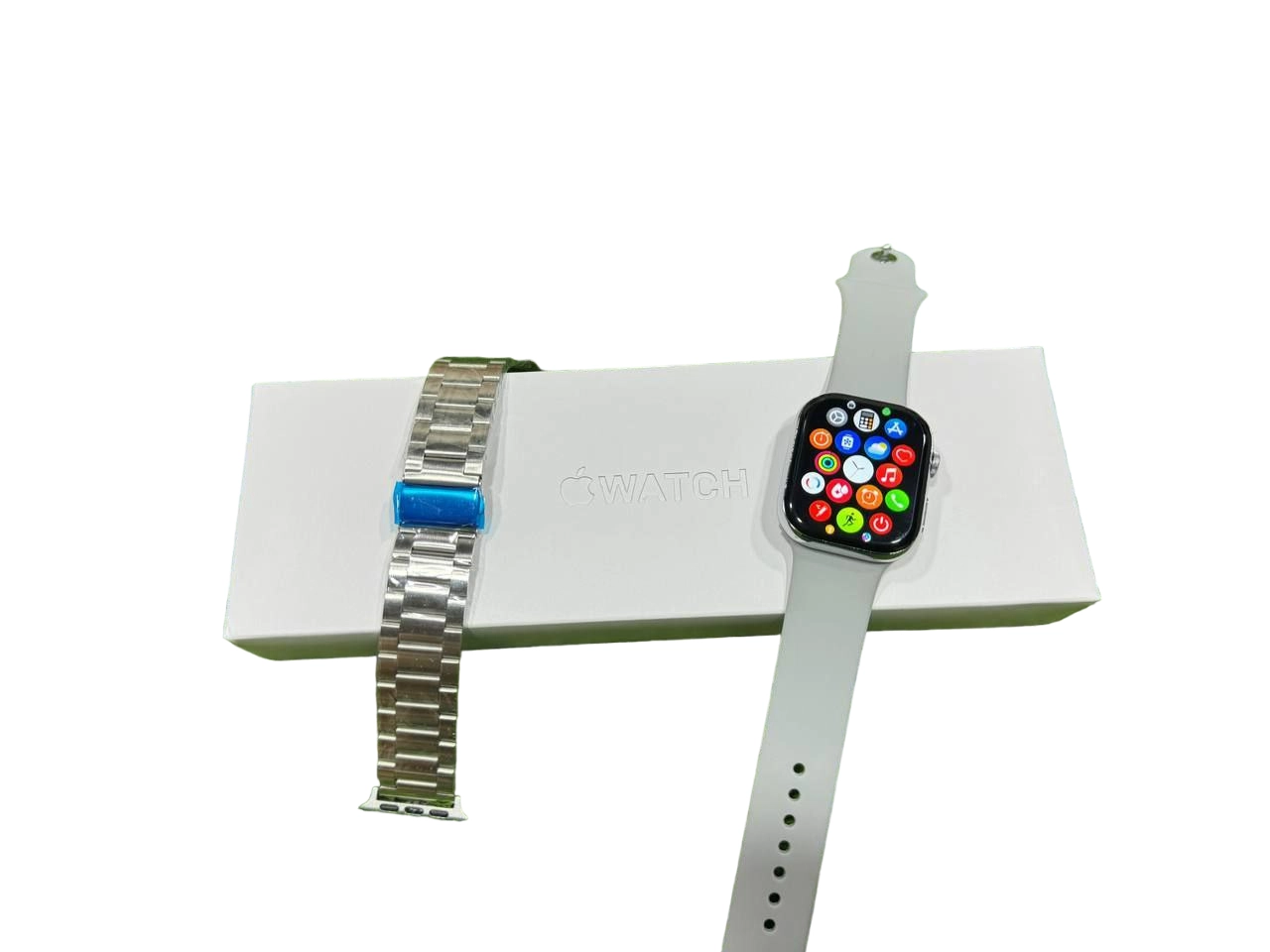 Watch Series 9 45mm copy kumushrang smart-soati onlayn