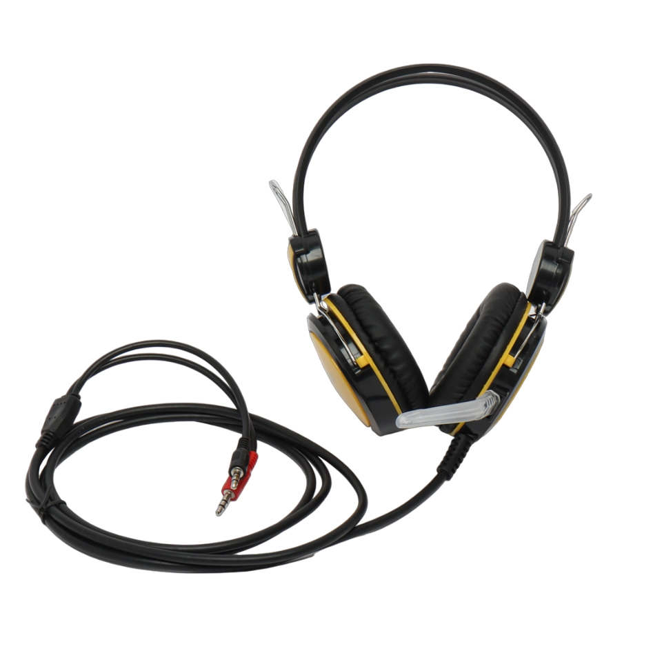 Проводные наушники Kubite T590 желтый купить