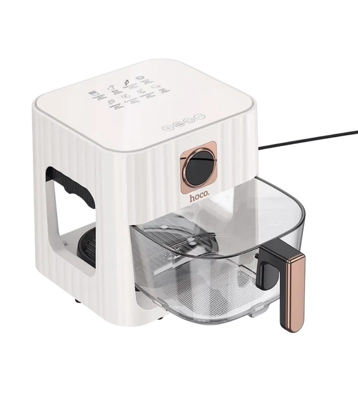 HOCO HE22 Air Fryer 4.5 litr, 1100W oq aerogrili arzon