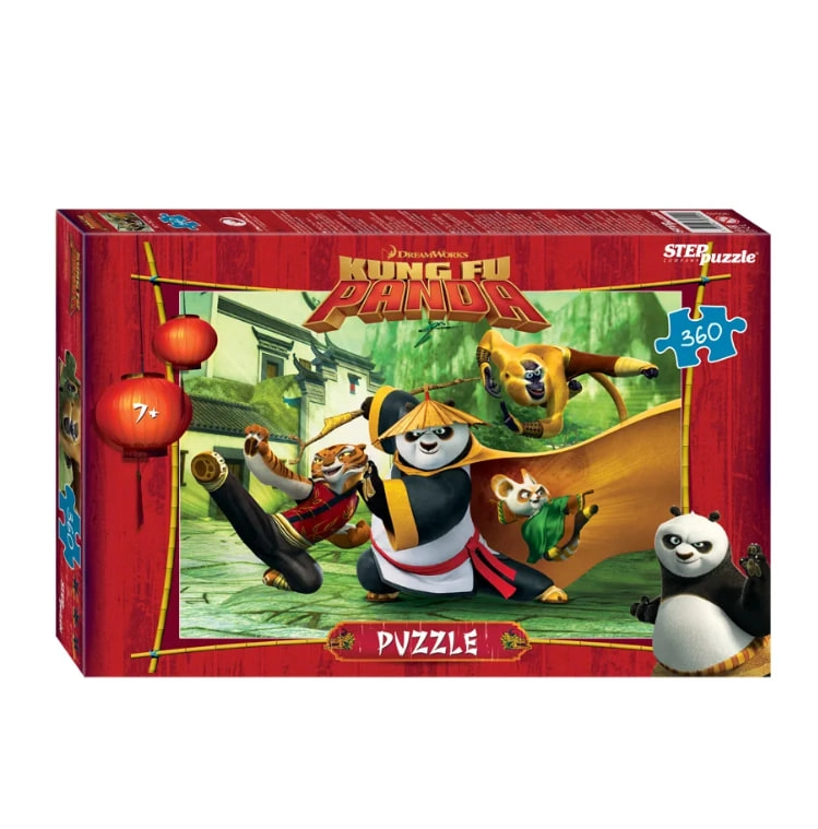 Step Puzzle Kung Fu Panda 360 pazllari sotib olish