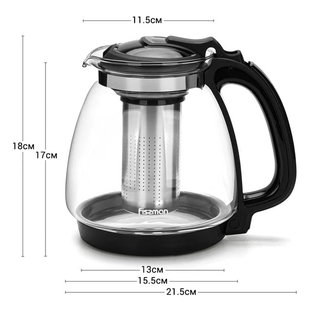 Заварочный чайник с фильтром Fissman 2000мл в Узбекистане